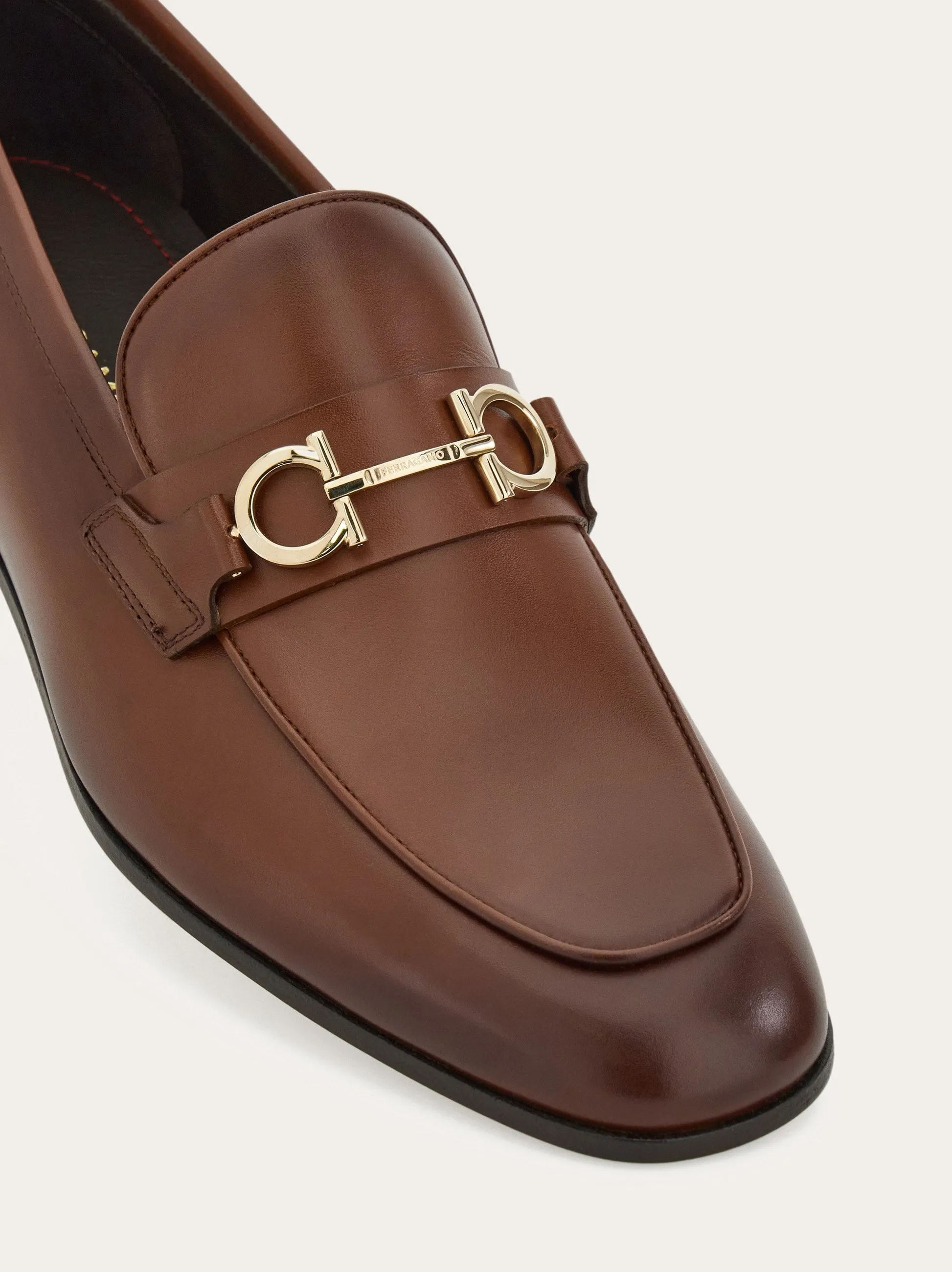 029268 7789772E BROWN FERRAGAMO MEN SHOES