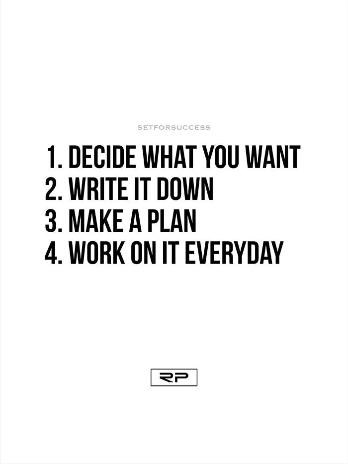 4 Steps - 18x24 Poster