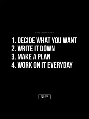 4 Steps - 18x24 Poster