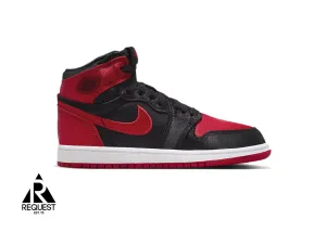 Air Jordan 1 Retro High OG "Satin Bred" (PS)