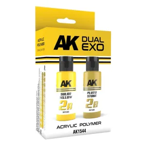 AK Interactive - Solar Yellow & Pluto Stone Dual Exo Set