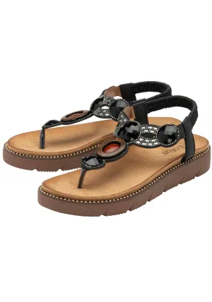 Alcina Sandal - Black