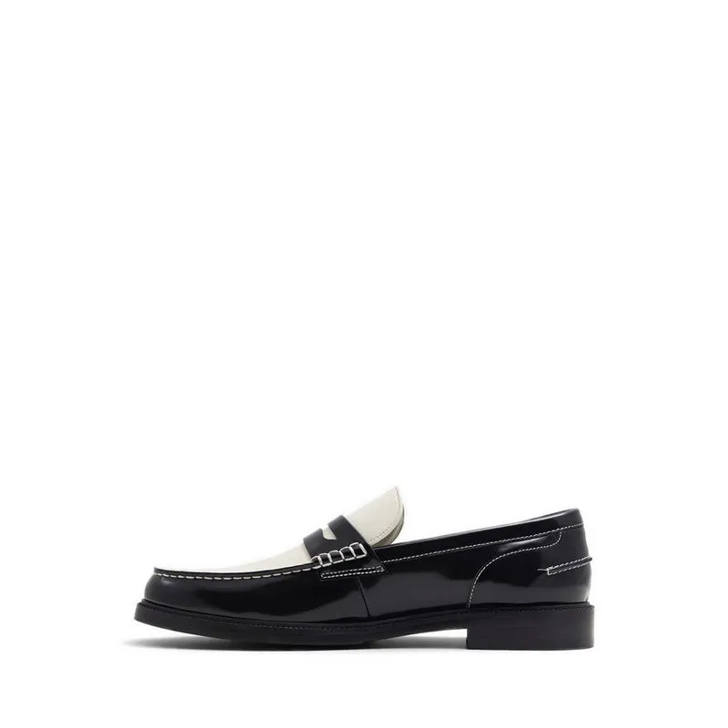 ALDO Kieran Men Loafer Dress Shoe - Black/White