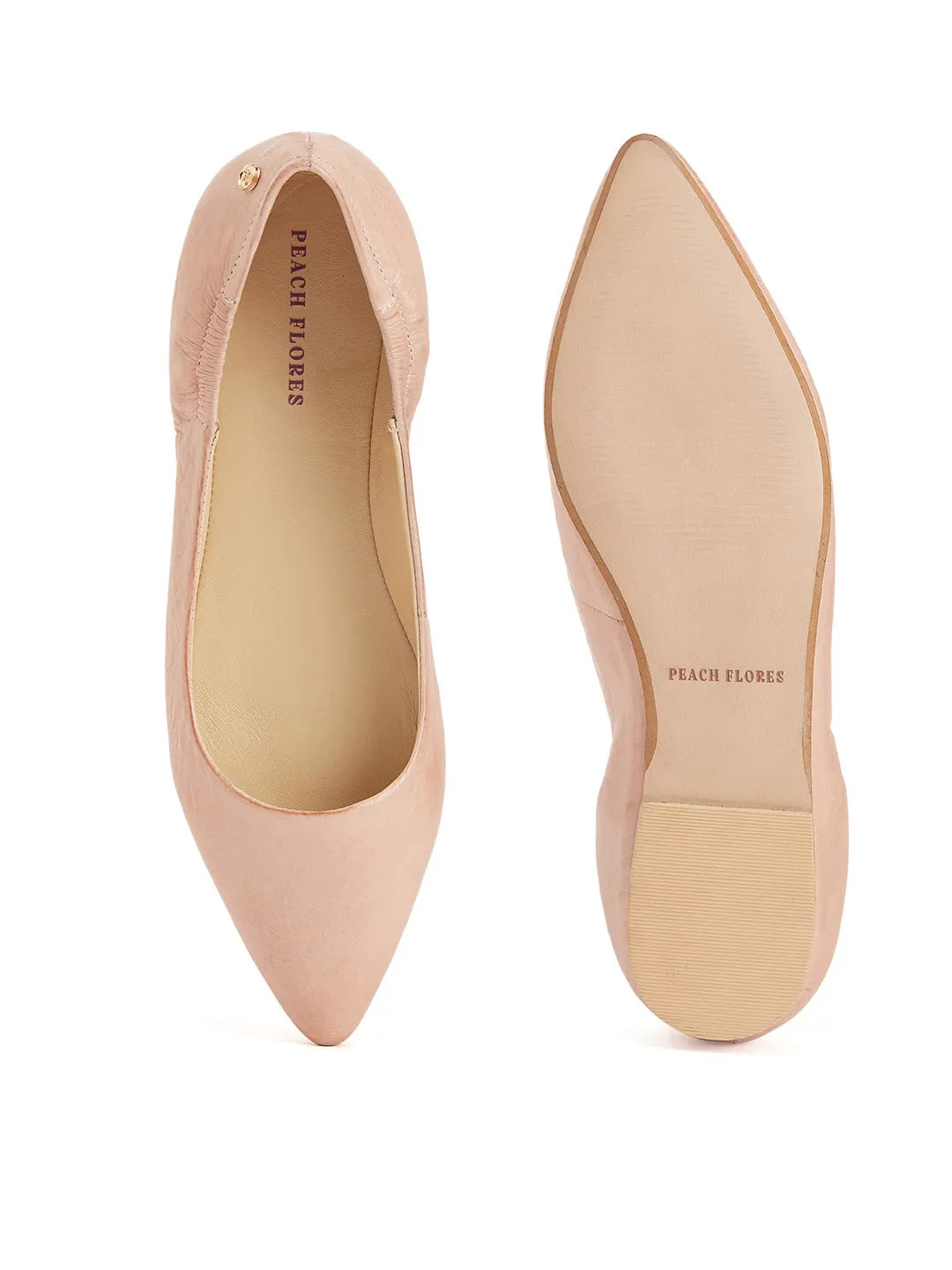Amara Leather Flats