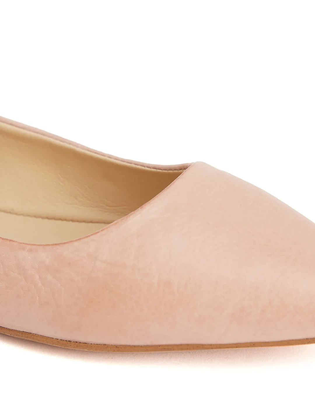 Amara Leather Flats