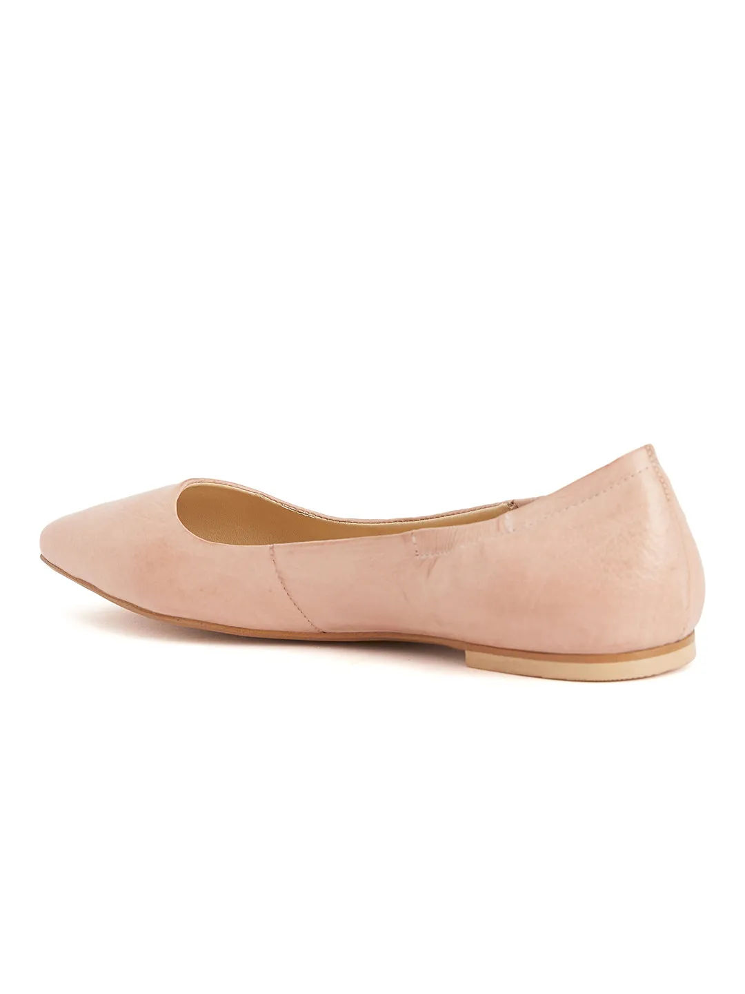 Amara Leather Flats