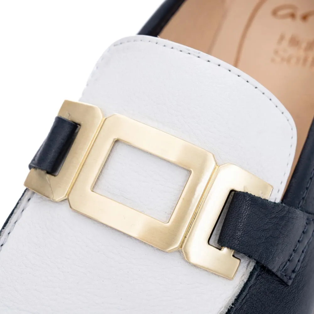 Ara Kent Loafer 12-11252-Navy & White