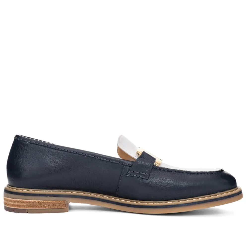 Ara Kent Loafer 12-11252-Navy & White