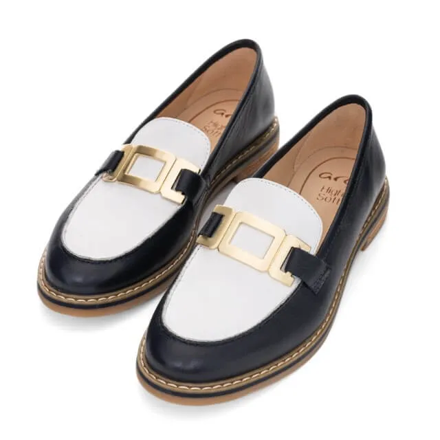 Ara Kent Loafer 12-11252-Navy & White