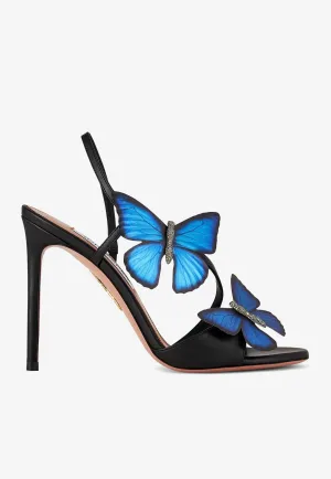 Babylon 105 Butterfly Applique Sandals