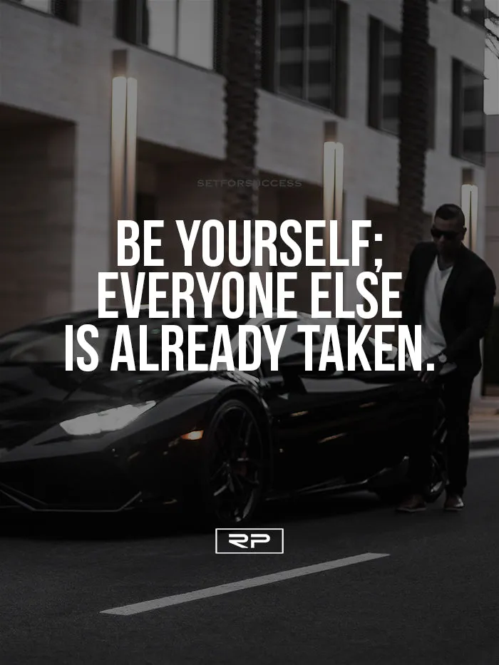 Be Yourself V2 - 18x24 Poster