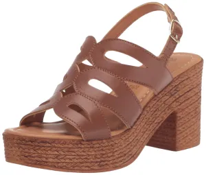 Bella Vita Made in Italy Women's Pri-Italy Heeled Sandal, Whiskey Leather, 8