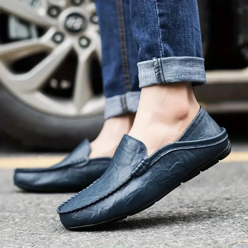 BELLAGIO HANDWOVEN ITALIAN LEATHER LOAFER