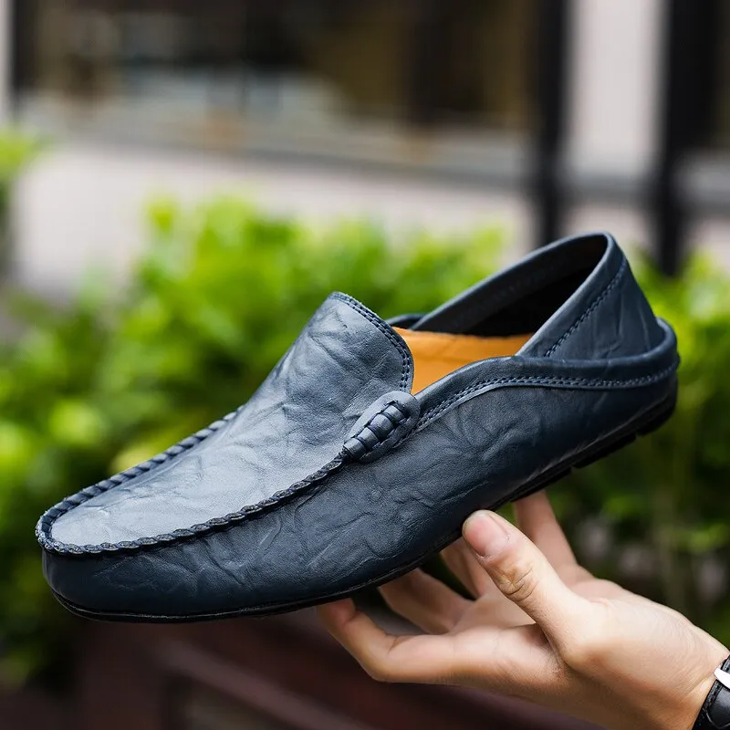 BELLAGIO HANDWOVEN ITALIAN LEATHER LOAFER