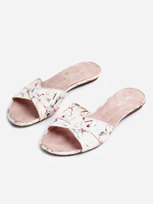Bianca Leather Flat
