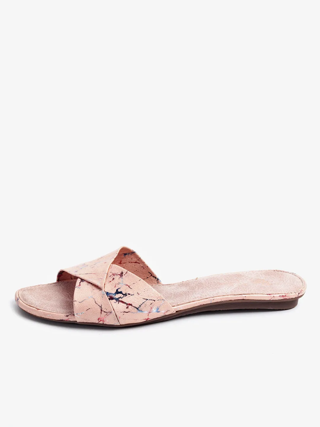 Bianca Leather Flat