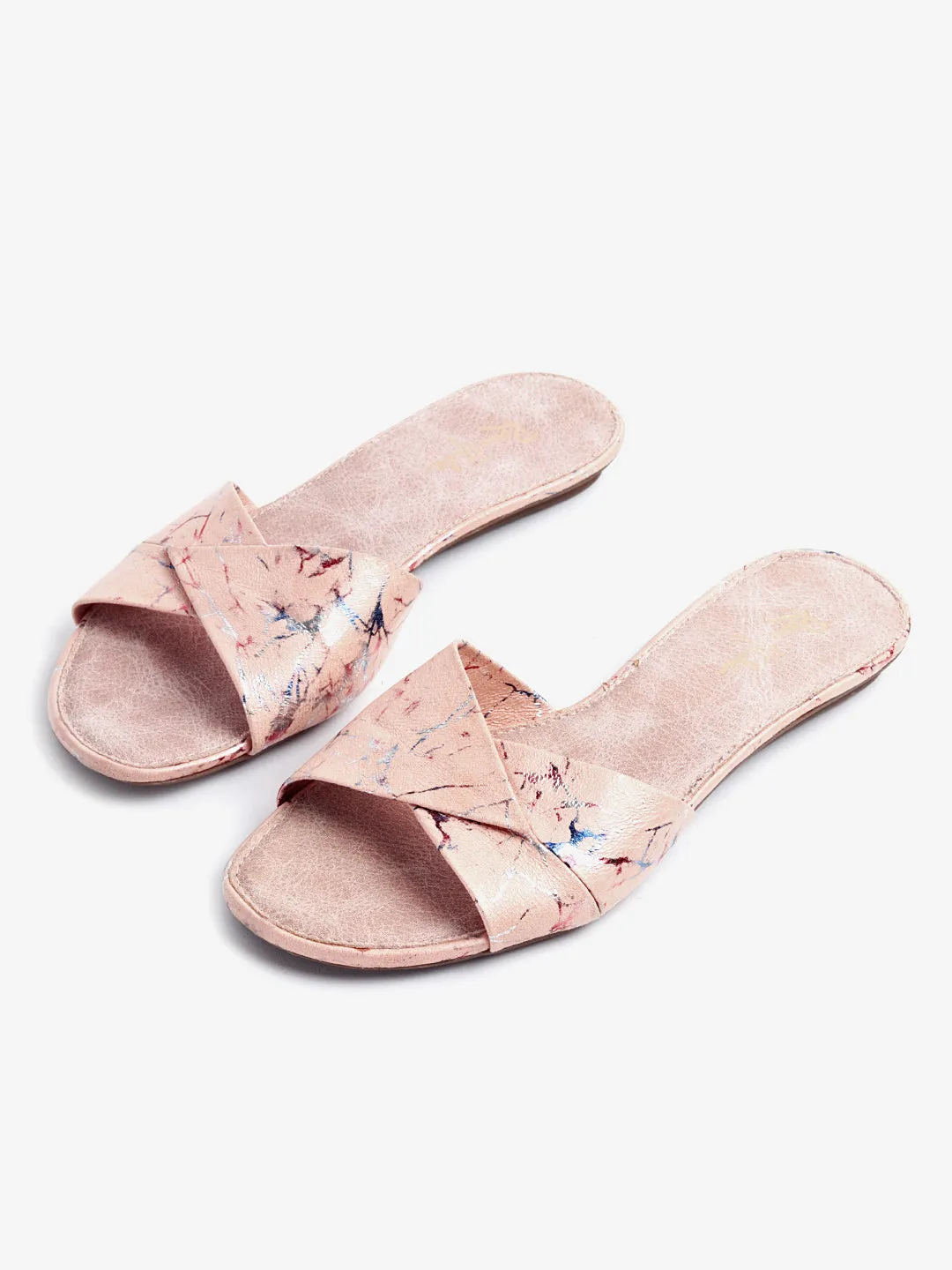 Bianca Leather Flat