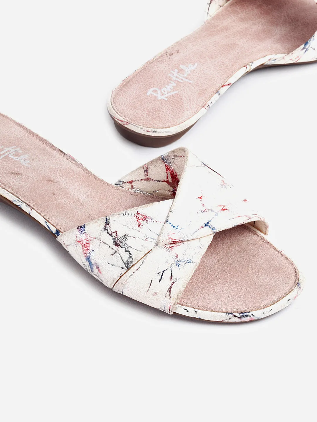 Bianca Leather Flat