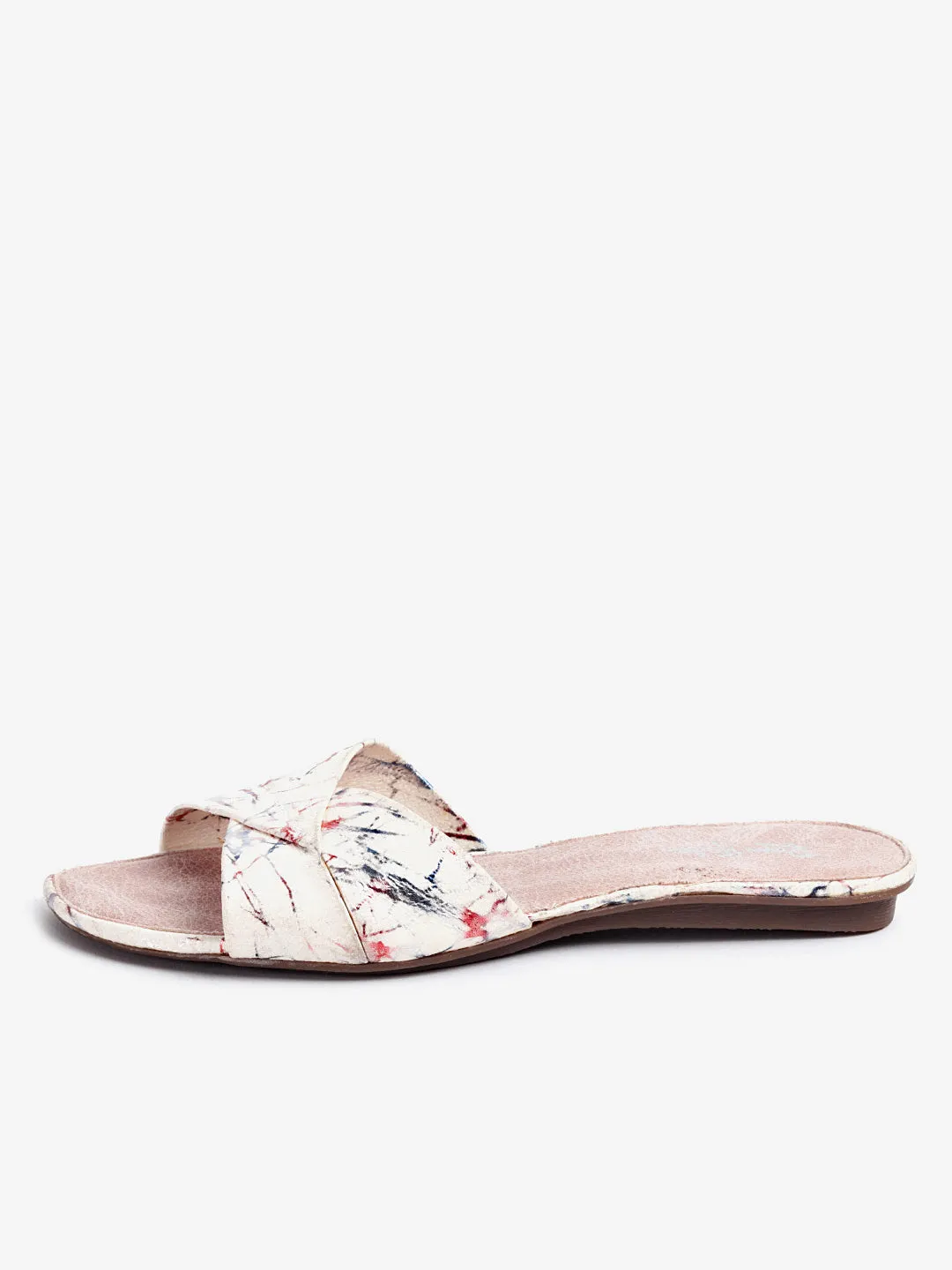 Bianca Leather Flat