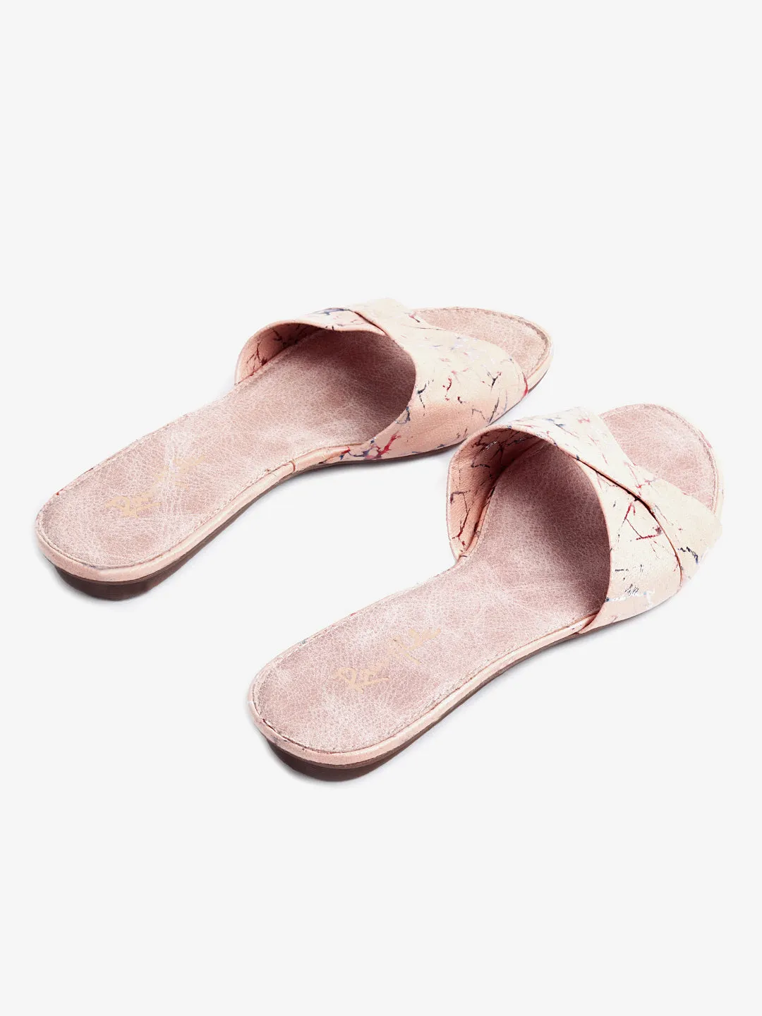 Bianca Leather Flat