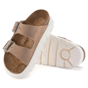 Birkenstock Arizona Chunky Warm Sand Suede