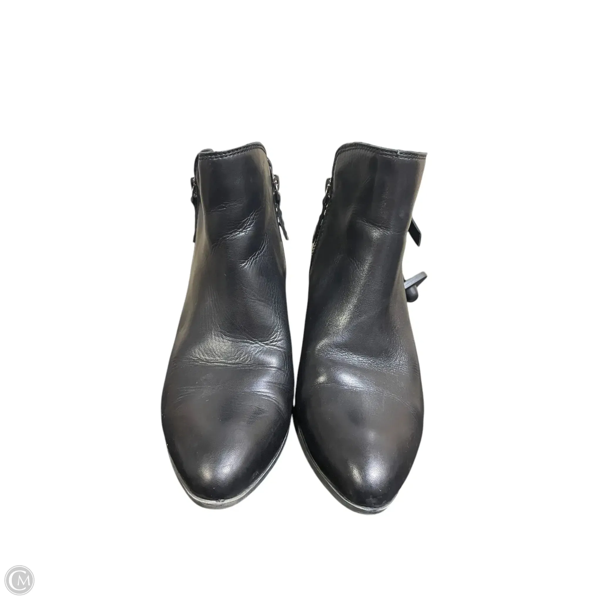 Boots Designer By Frye In Black, Size: 9