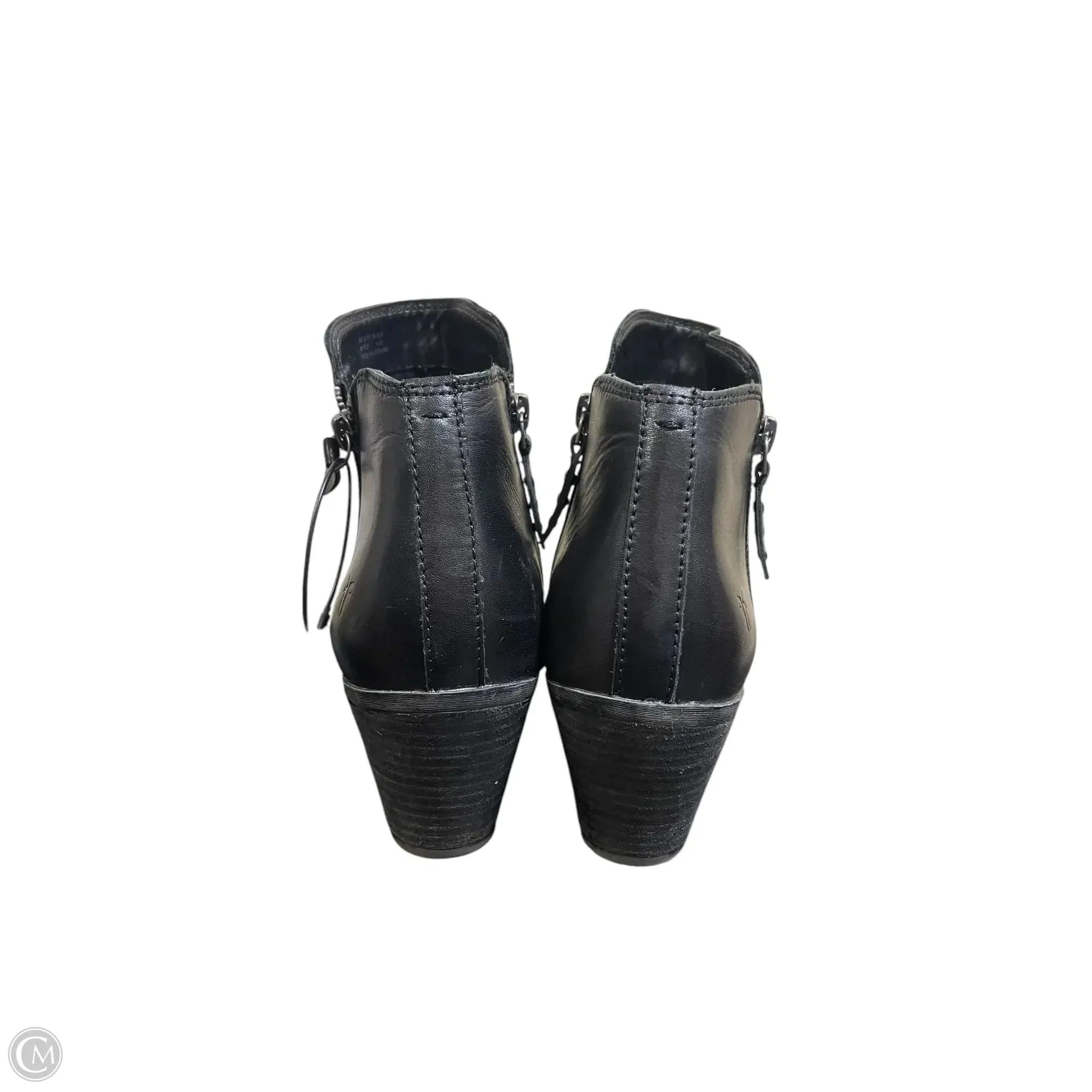 Boots Designer By Frye In Black, Size: 9