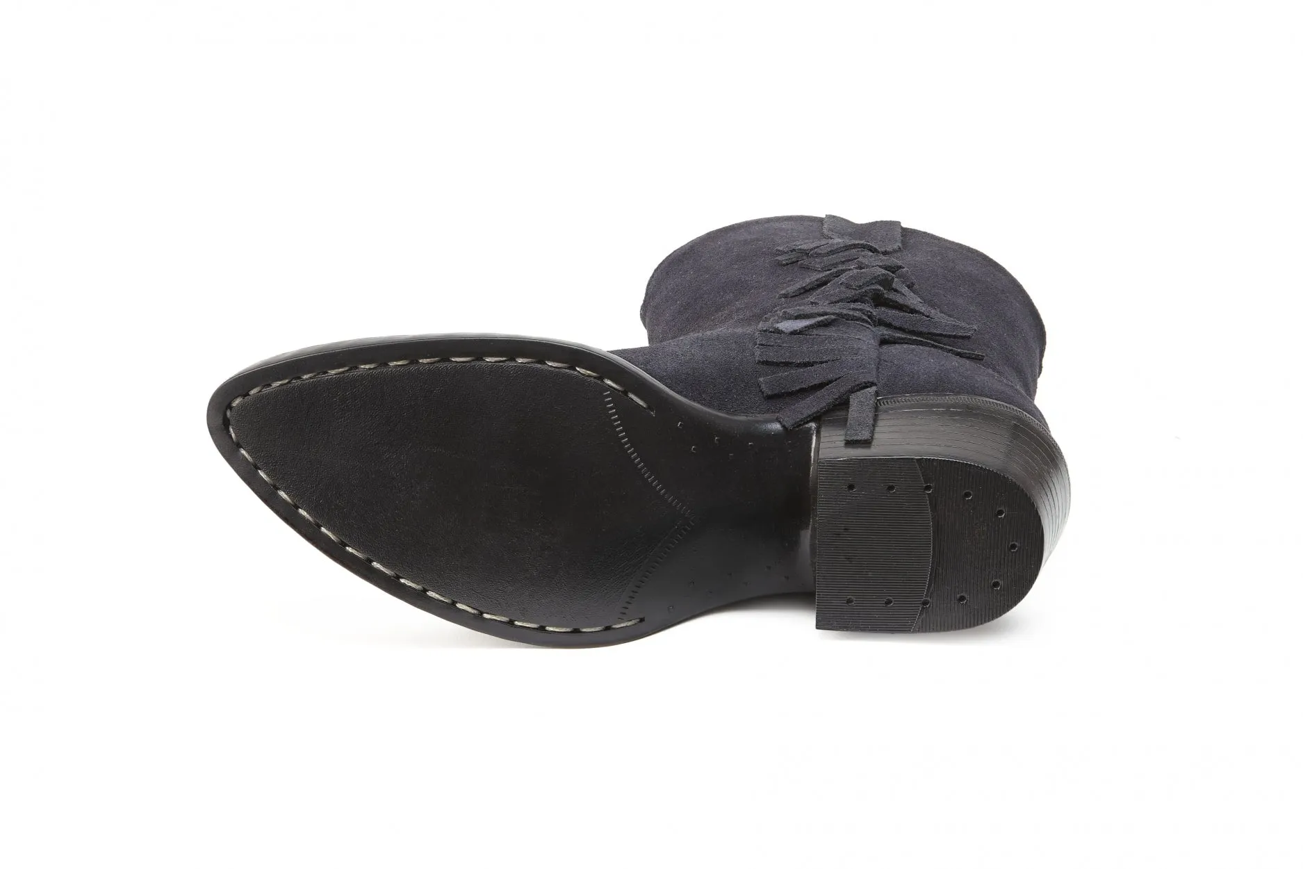 Boots Ruffle Black