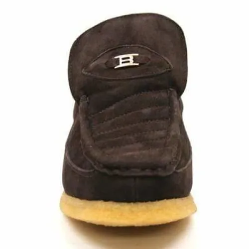 British Walkers Liberty Men's Brown Suede Slip On
