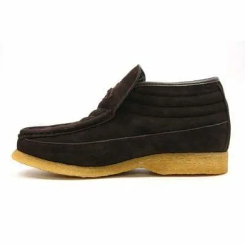 British Walkers Liberty Men's Brown Suede Slip On