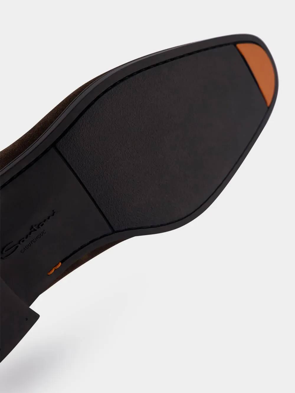 Brown Suede Chelsea Boots