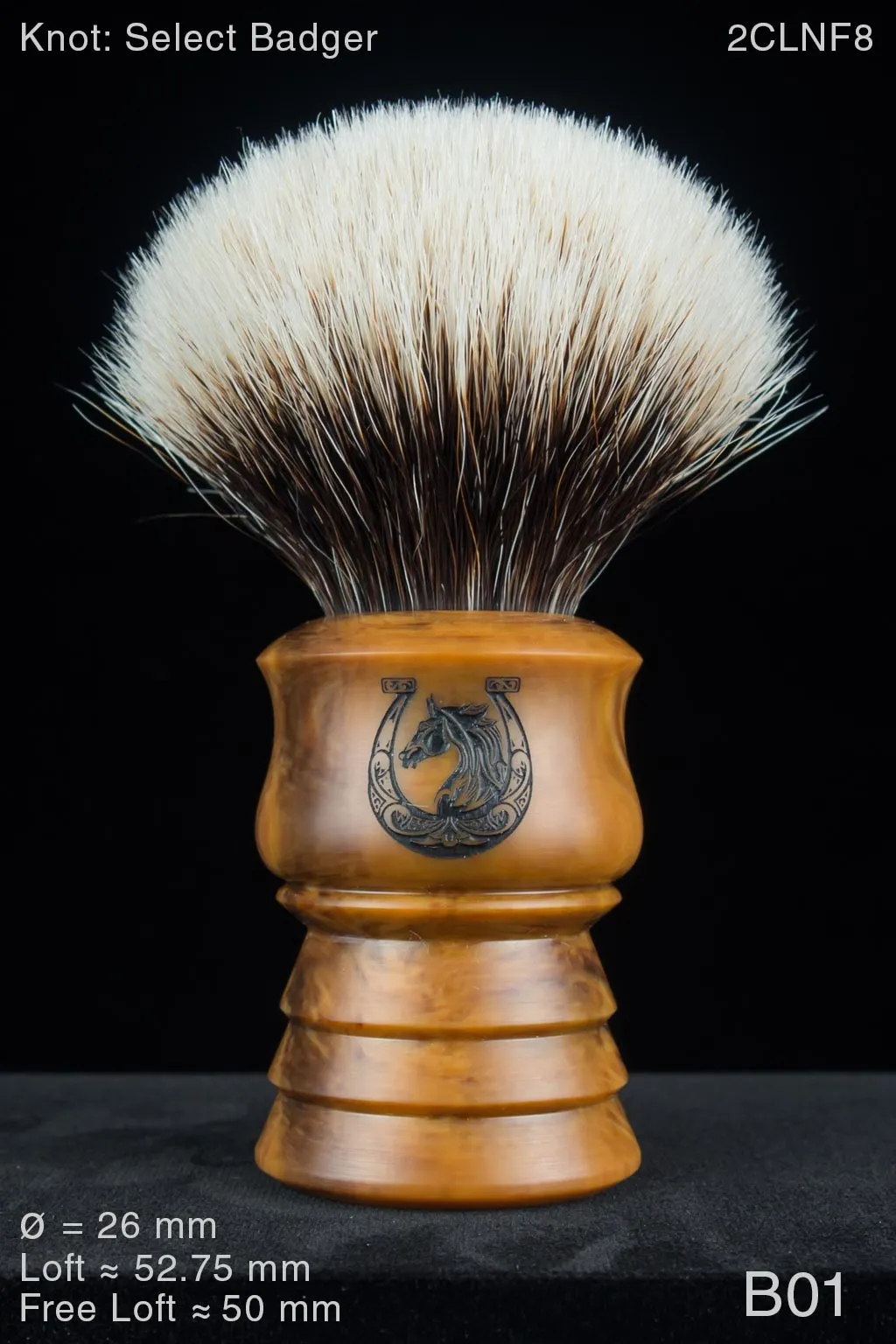 Buckaroo 26 mm Satin Briar