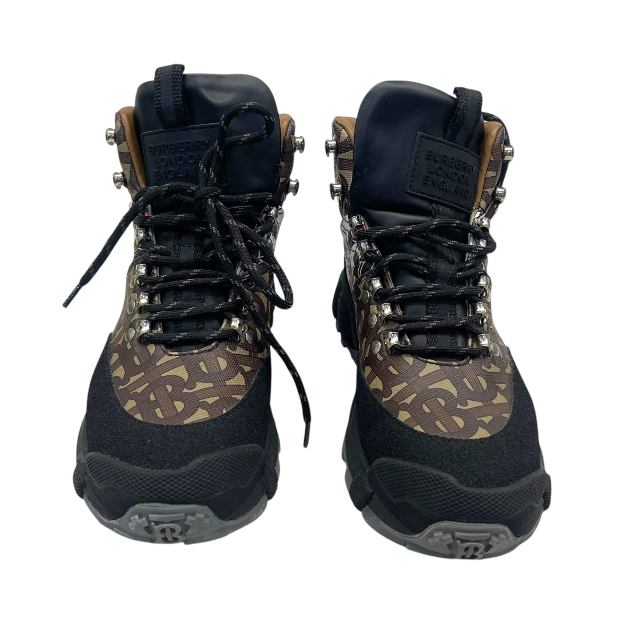 Burberry Monogram Stripe Tor Hiking Boots EU 36.5