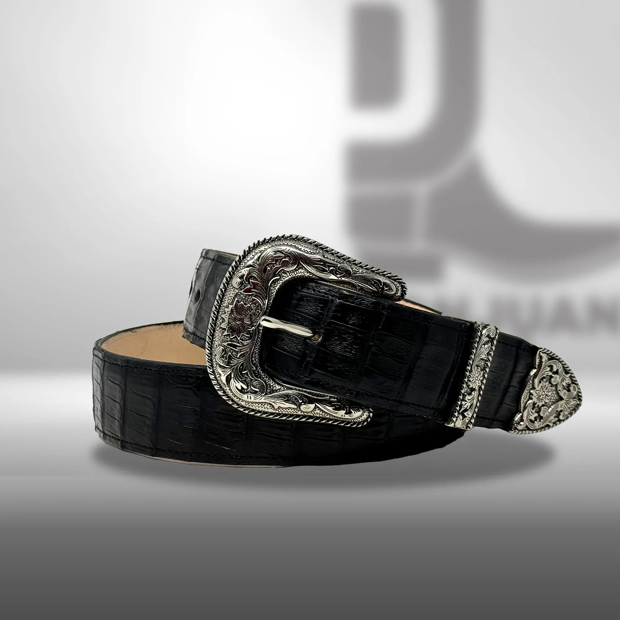 Ca001 | Black Caiman Belt
