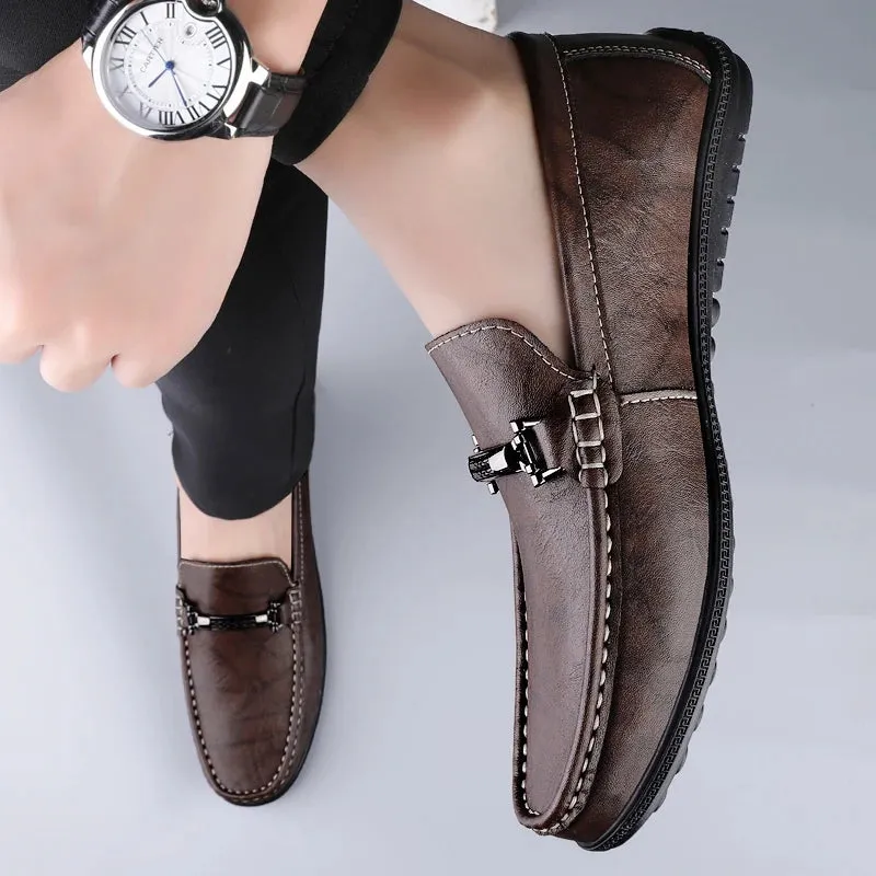 Caleb Morgan Smooth Leather Loafer