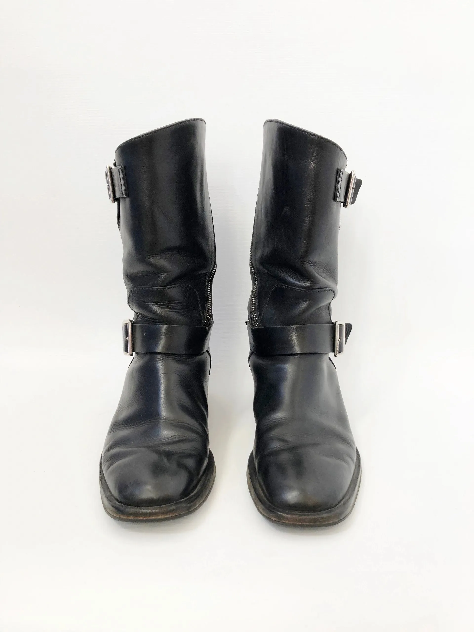 Chanel Mid-Calf Boots Size 7