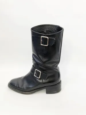Chanel Mid-Calf Boots Size 7