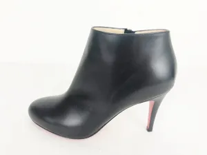 Christian Louboutin Black Bootie Size 37 It (7 Us)