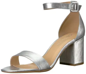 CL by Chinese Laundry Women's Jody Heeled Sandal, Light Silver, 6 M US