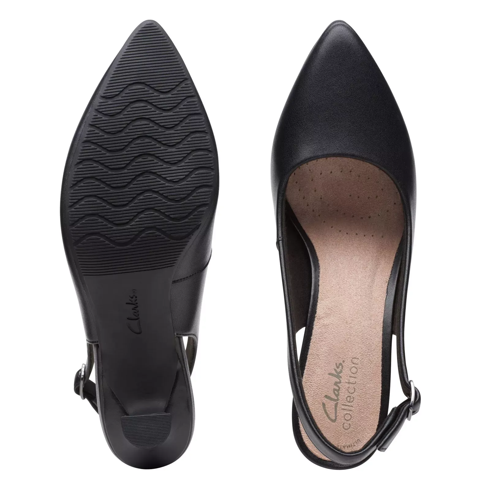 Clarks Women's Kataleyna Step Black Leather 26171908