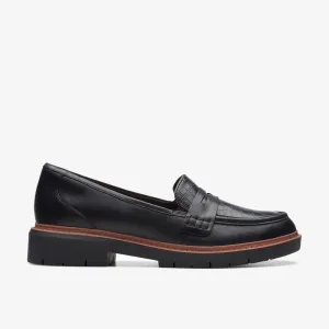 Clarks Women's Westlynn Ayla Black Leather 26174452