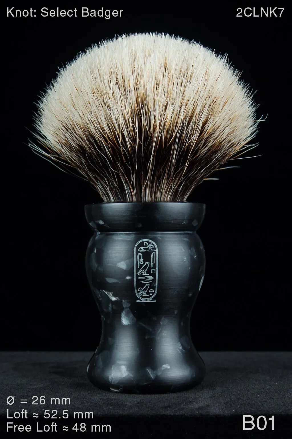 Cleo 26 mm Satin Graphite