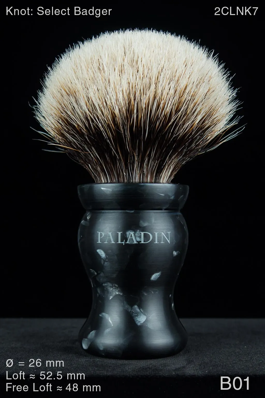 Cleo 26 mm Satin Graphite