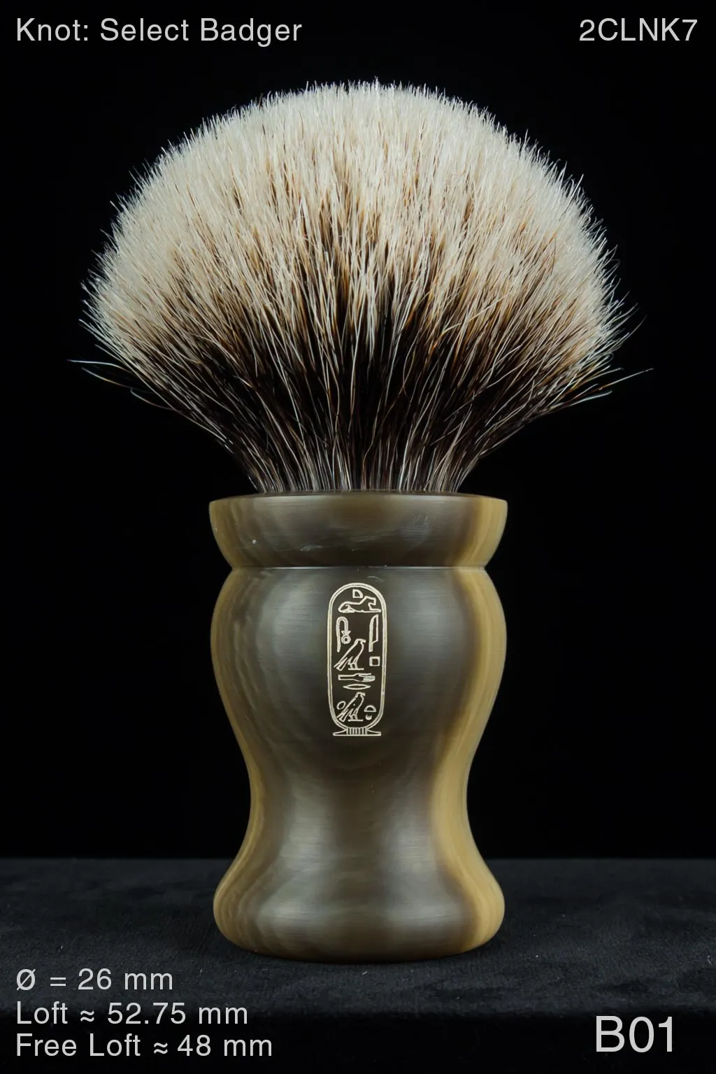 Cleo 26 mm Satin Horn