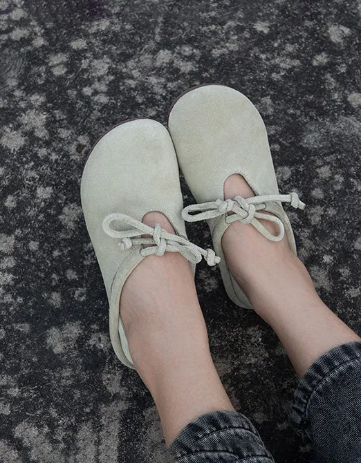 Comfortable Suede Flat Slippers Mules for Women 34-42