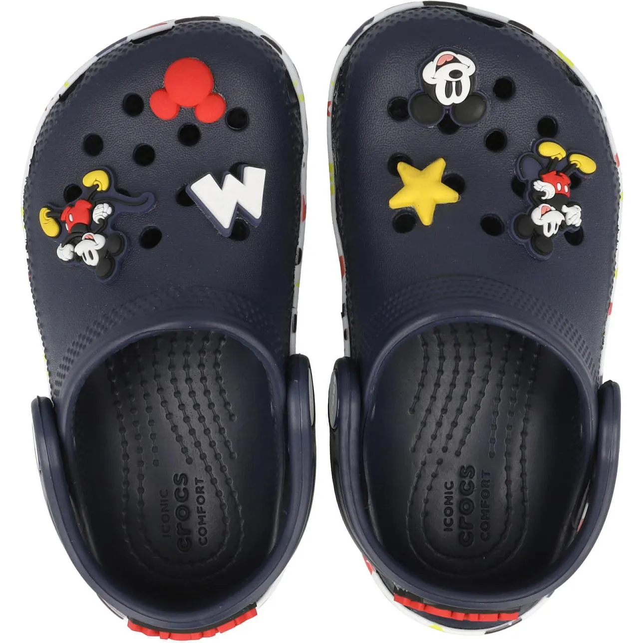 Crocs Kids Mickey Mouse Classic Clogs Multi