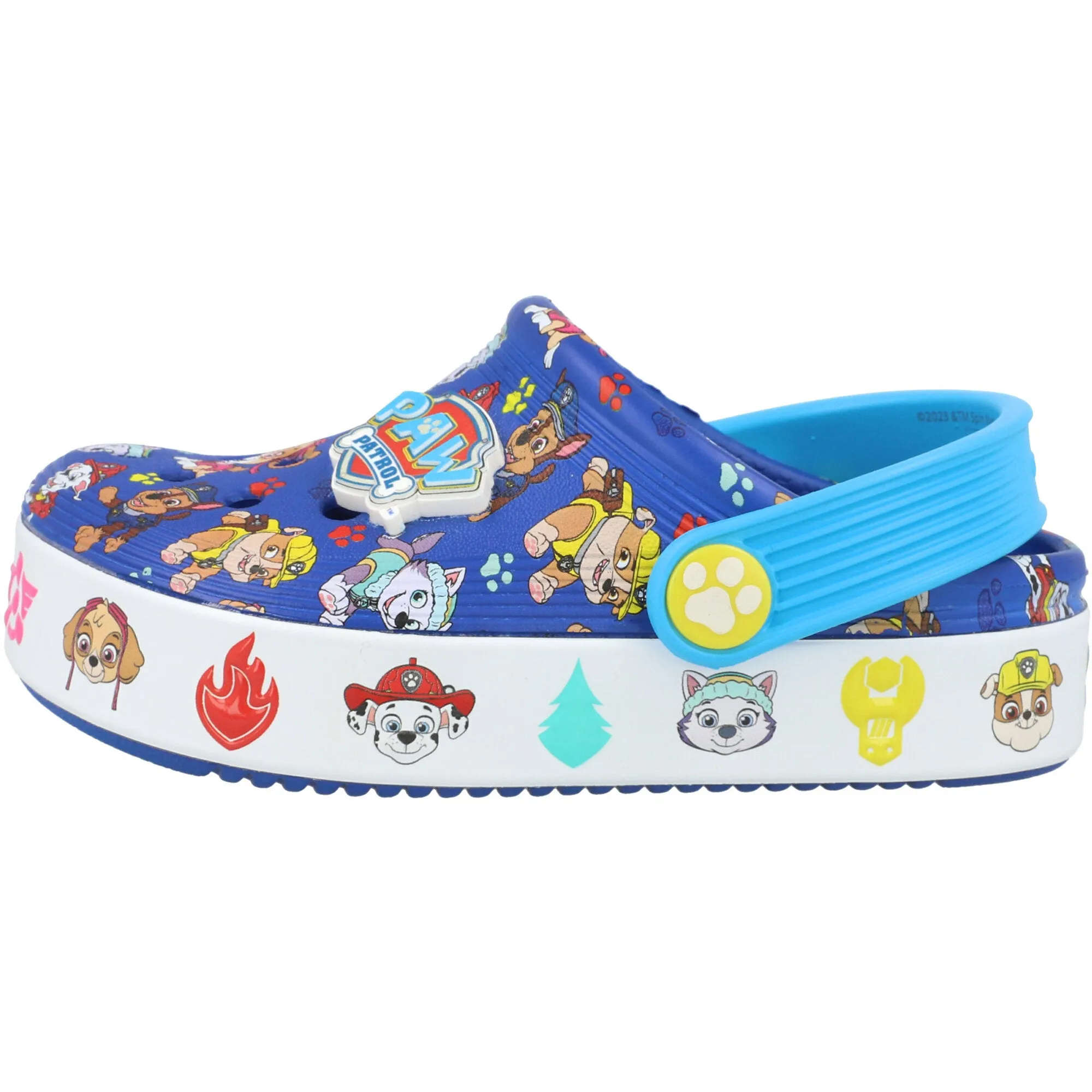 Crocs Kids Paw Patrol T Blue Clog Shoes