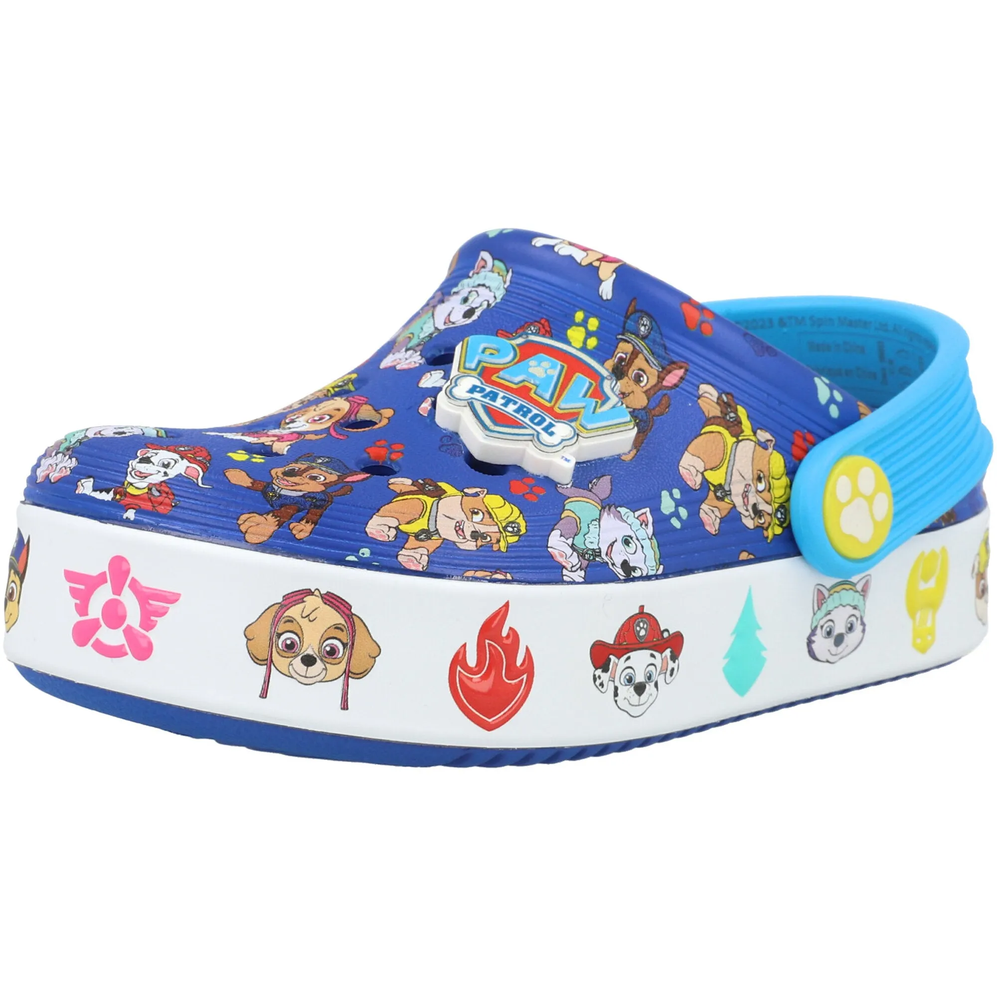 Crocs Kids Paw Patrol T Blue Clog Shoes
