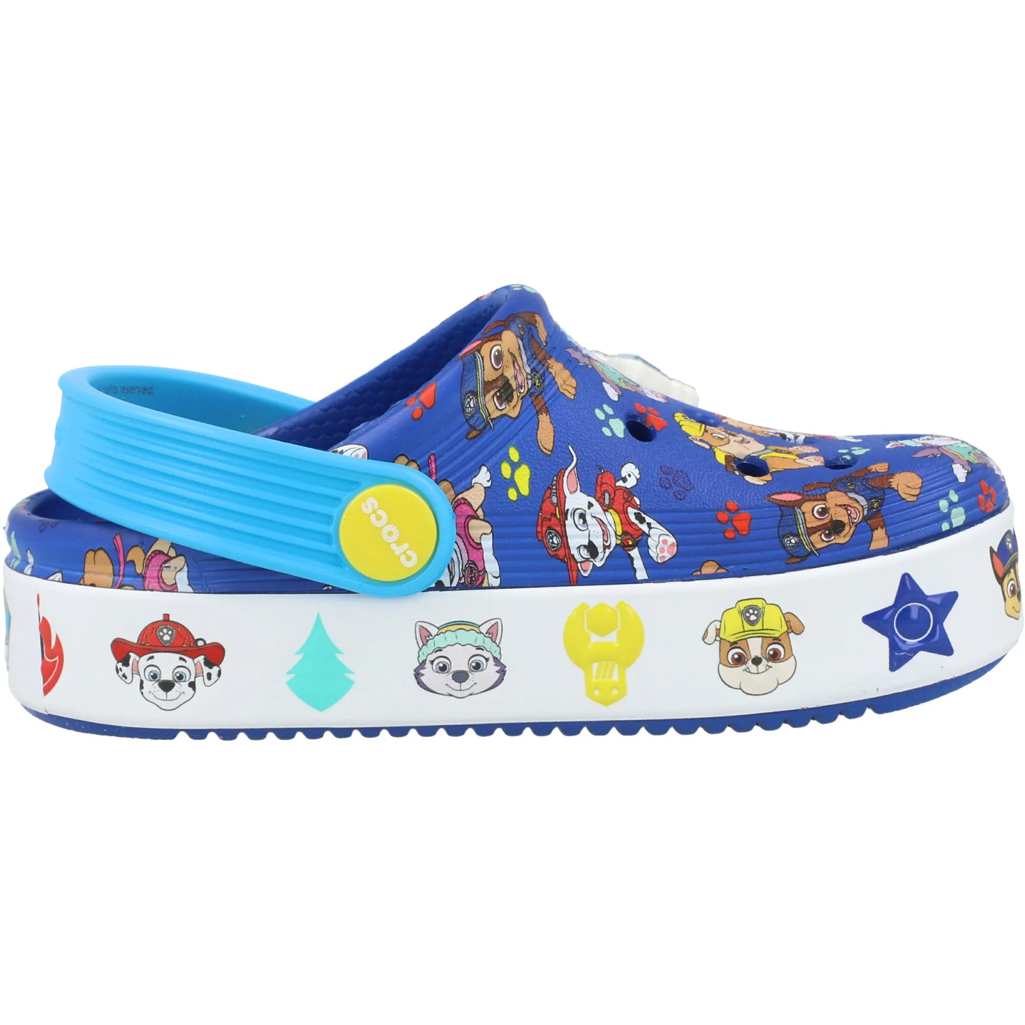 Crocs Kids Paw Patrol T Blue Clog Shoes