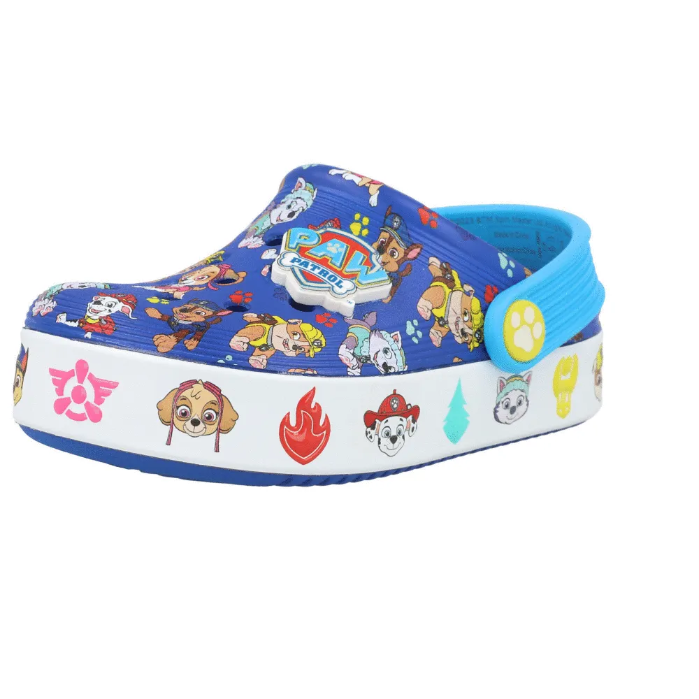 Crocs Kids Paw Patrol T Blue Clog Shoes